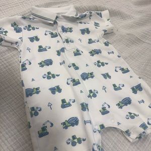 Adorable Construction Truck One Piece by Kissy Kissy